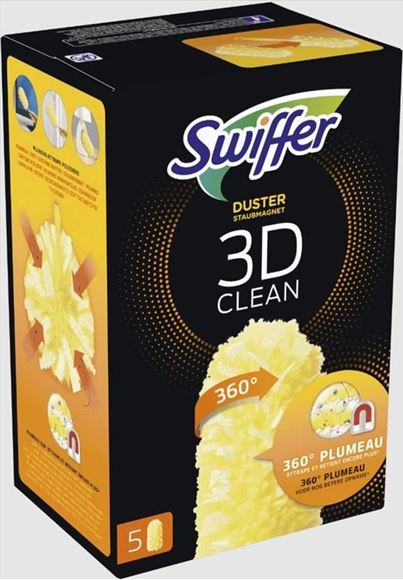 Εικόνα της SWIFFER ΑΝΤΑΛΛΑΚΤΙΚΑ ΠΑΝΑΚΙΑ 5 TMX 3D CLEAN 360 ΜΟΙΡΩΝ